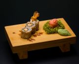 Fried Salmon Rolls 3 buc - orez sushi, somon tempura