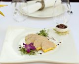 Terină de foie gras cu chutney de smochine si ginger